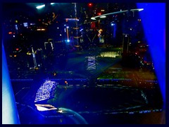 View from Canton Tower's observation deck at night. 